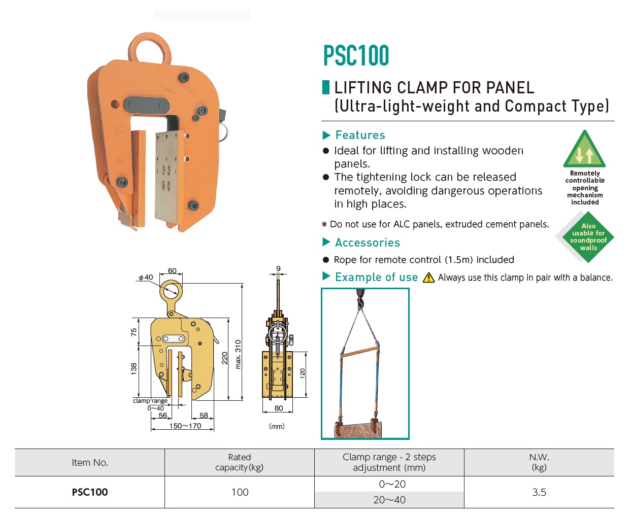 Ichiban Precision Sdn Bhd Supertool Supertool Lifting Clamp for